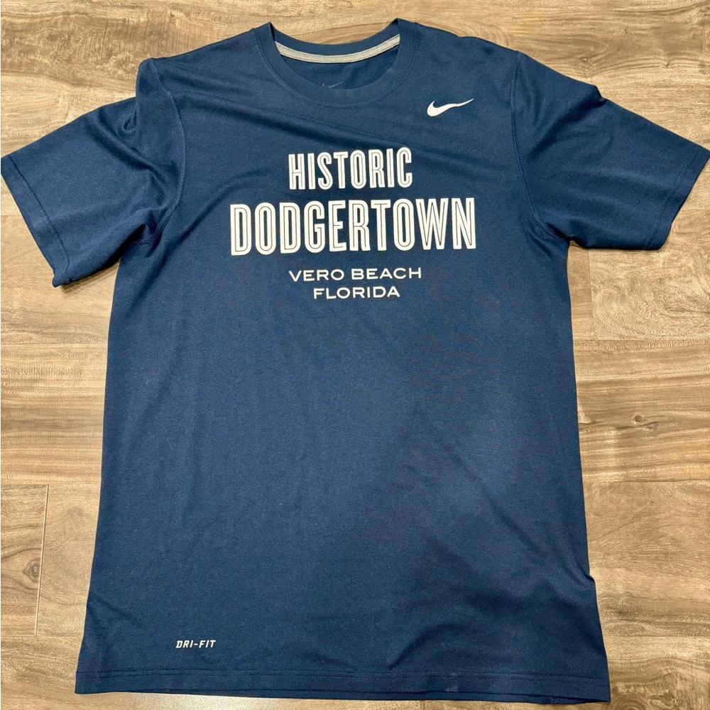 Dodgertown Nike DriFit T Shirt Size Medium